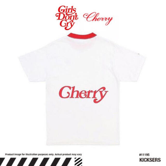 驚きの価格  - GDC Cherry M Cry Don't Girls x Angeles Los Tシャツ+カットソー(半袖+袖なし)