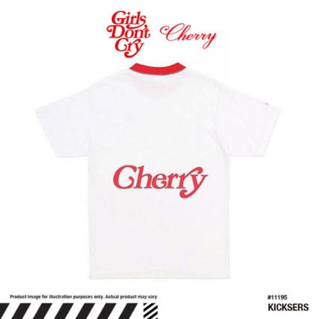 GDC(ジーディーシー)のCherry Los Angeles x Girls Don't Cry M メンズのトップス(Tシャツ/カットソー(半袖/袖なし))の商品写真