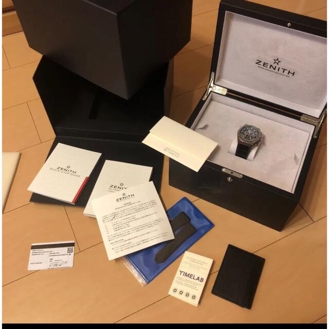 ZENITH(ゼニス)のゼニス　デファイ・エルプリメロ21 公式登録済 メンズの時計(その他)の商品写真