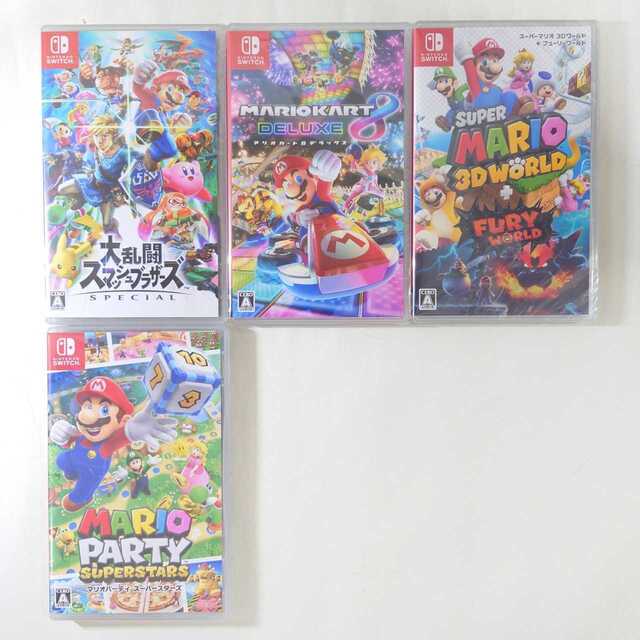 Nintendo Switch ソフト 4本セット 1