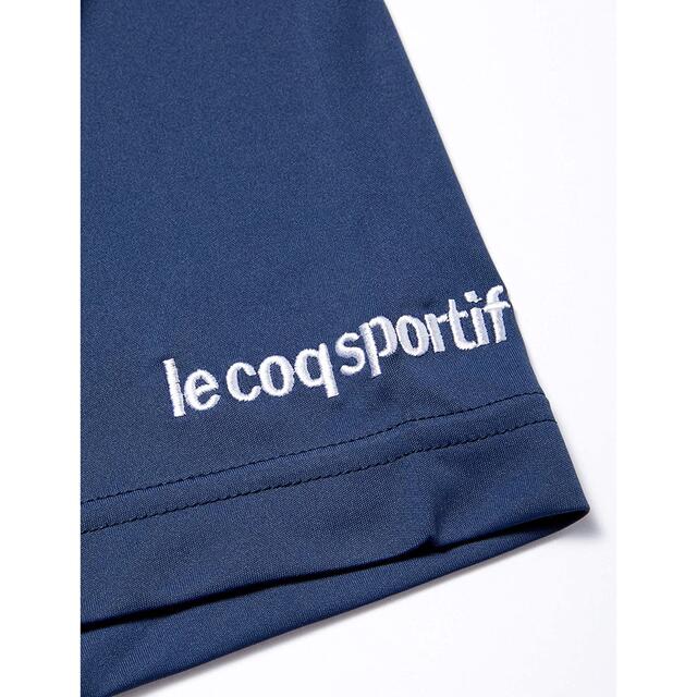ルコックスポルティフ テニスウェア半袖Tシャツ QTMQJA07紺メンズXL新品