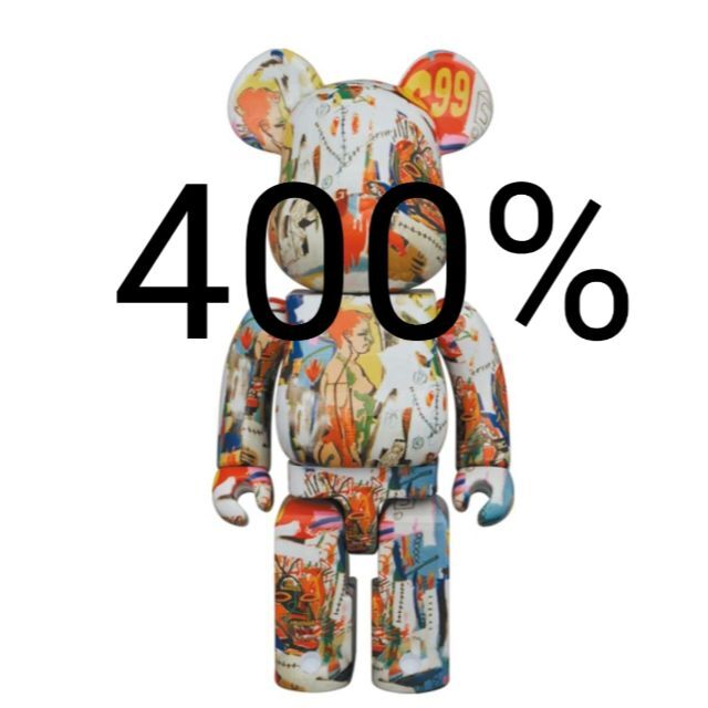 BE@RBRICK Andy Warhol×BASQUIAT #4