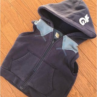 ユナイテッドアローズ(UNITED ARROWS)のGRIN kids フード付きベスト　100(ジャケット/上着)