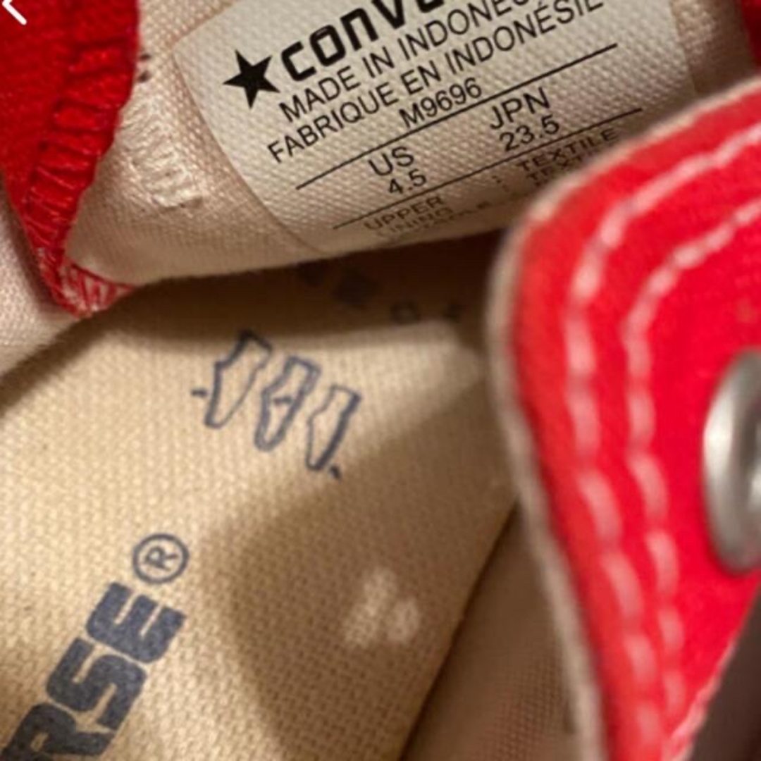 CONVERSE(コンバース)のコンバース　レッド レディースの靴/シューズ(スニーカー)の商品写真