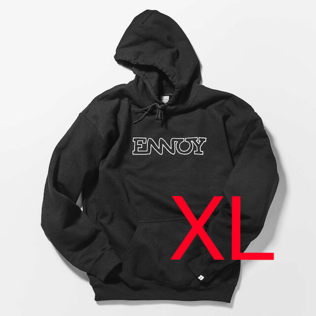 パーカーennoy Electric Logo Hoodie    XL エンノ