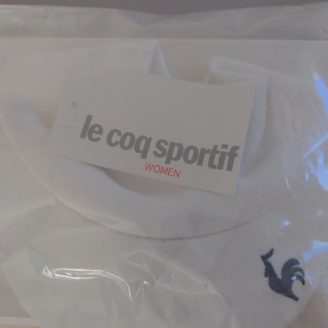 le coq sportif(ルコックスポルティフ)のサンバイザー　ルコック レディースの帽子(その他)の商品写真