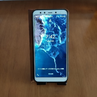 [美品]Xiaomi Mi A2 4GB/64GB ゴールド(スマートフォン本体)