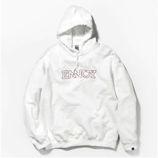 ワンエルディーケーセレクト(1LDK SELECT)のENNOY Electric Logo Hoodie white×Red(スウェット)