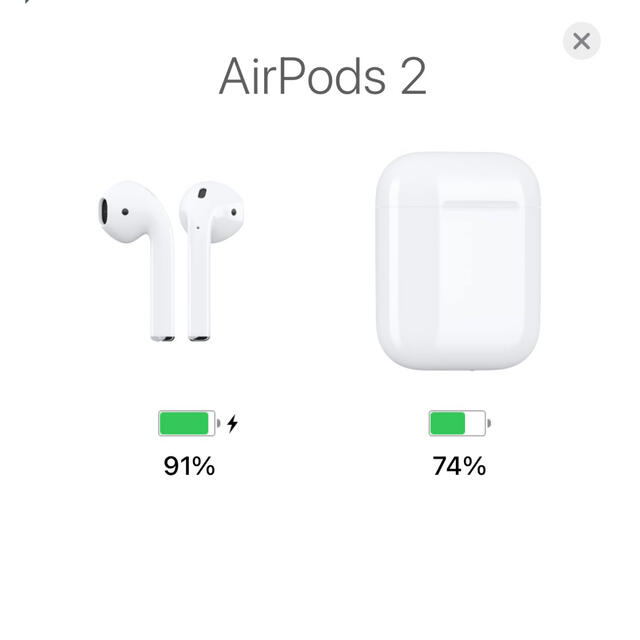 Apple(アップル)の《値引き可》AirPods【第一世代】Apple エアーポッズ 純正品 スマホ/家電/カメラのオーディオ機器(ヘッドフォン/イヤフォン)の商品写真