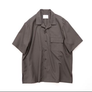 シュタイン(stein)のSTEIN WOOLGABADINE DOWN PATTERN SS SHIRT(シャツ)