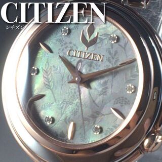 新品 定価6.4万円 シチズン  アナモデル腕時計 EM0586-51Y