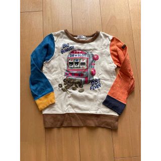 ダブルビー(DOUBLE.B)のミキハウス　DOUBLE.B トレーナー　120センチ(Tシャツ/カットソー)