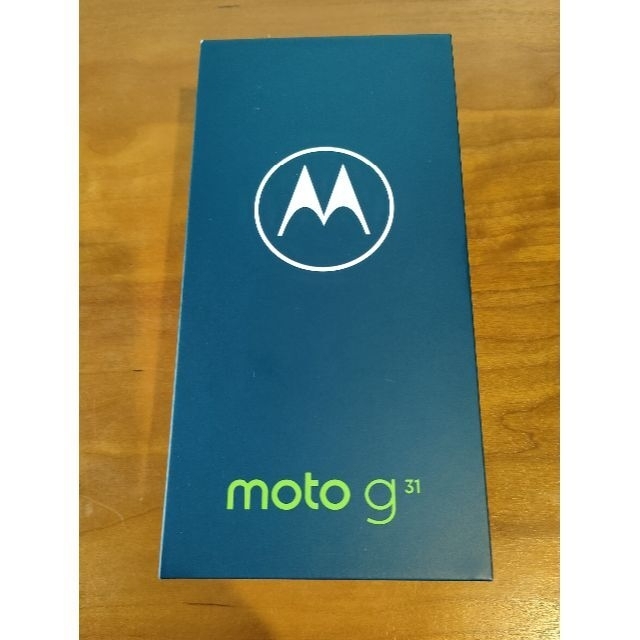 Motorola - 新品未開封 motorola モトローラ moto g31 ベイビーブルー ...