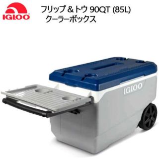 コストコ 未使用 クーラーボックス Igloo イグルー 大型 90qt 85l カート型の通販 By Tomo Tomo S Shop コストコ ならラクマ