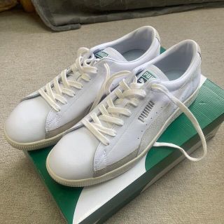 プーマ(PUMA)のPuma Basket Vtg Luxe US13 白 限定228足 新品(スニーカー)