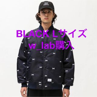 WTAPS 22SS TEAM JACKET BLACK Lサイズ ラボ購入 - ナイロンジャケット