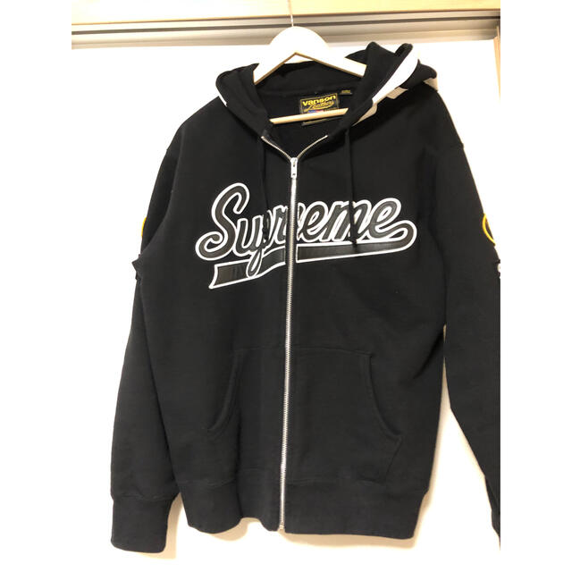 Supreme Vanson Leathers Spider Hooded XL