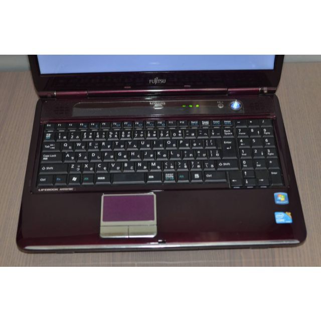 大容量HDD640GB 富士通 AH550/5BC i5-460M/4GB