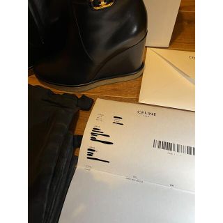 celine - 新品 未使用 CELINセリーヌ トリオンフ ショートブーツの通販