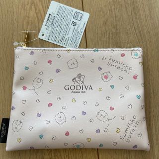 サンエックス(サンエックス)の【新品、未使用】GODIVA すみっコぐらしコラボポーチ(ポーチ)