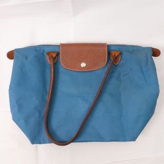 ロンシャン(LONGCHAMP)のLONGCHAMP ロンシャン　バッグ　レディース　ライトブルー(ハンドバッグ)