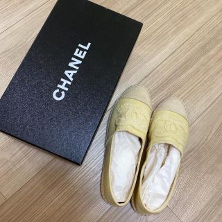 シャネル(CHANEL)のCHANEL エスパドリーユ　38(スニーカー)