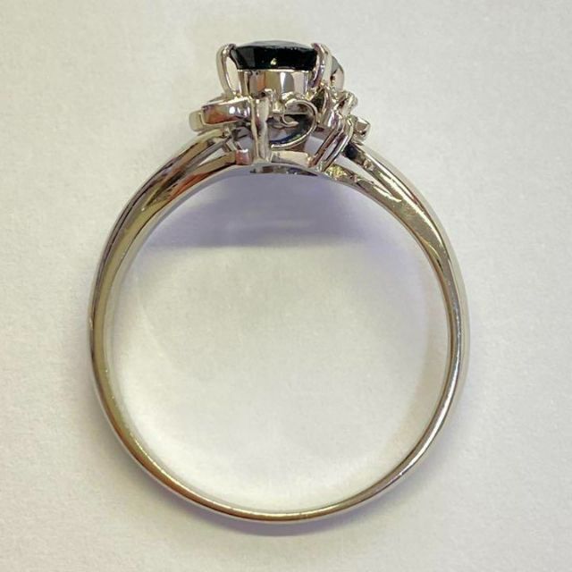 Pt900　天然サファイアリング　S1.97ct　サイズ21号　6.1g レディースのアクセサリー(リング(指輪))の商品写真