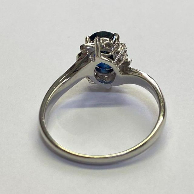 Pt900　天然サファイアリング　S1.97ct　サイズ21号　6.1g レディースのアクセサリー(リング(指輪))の商品写真