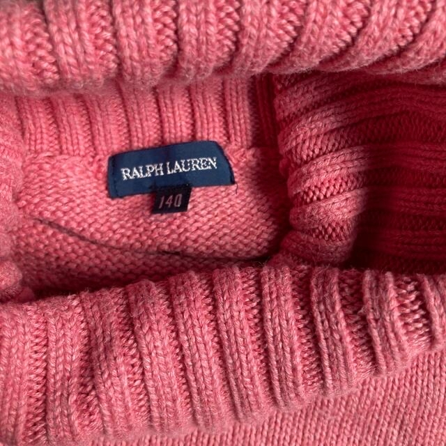 Ralph Lauren(ラルフローレン)のラルフローレン　タートルネックセーター キッズ/ベビー/マタニティのキッズ服女の子用(90cm~)(ニット)の商品写真