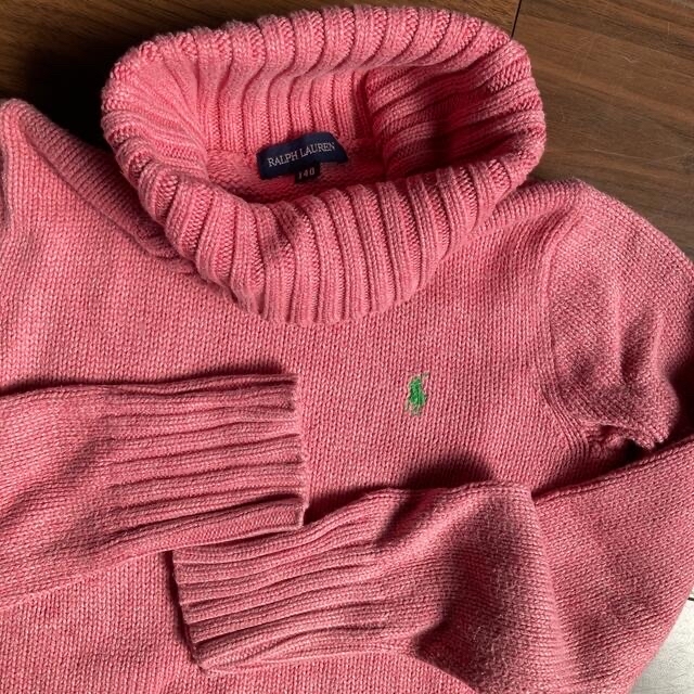 Ralph Lauren(ラルフローレン)のラルフローレン　タートルネックセーター キッズ/ベビー/マタニティのキッズ服女の子用(90cm~)(ニット)の商品写真