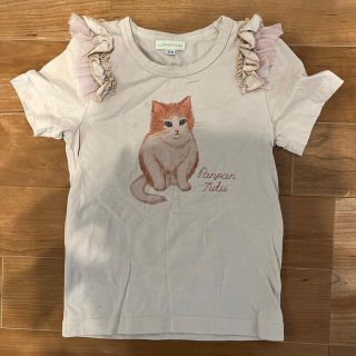 panpantutu ネコTシャツ　サイズ120(Tシャツ/カットソー)