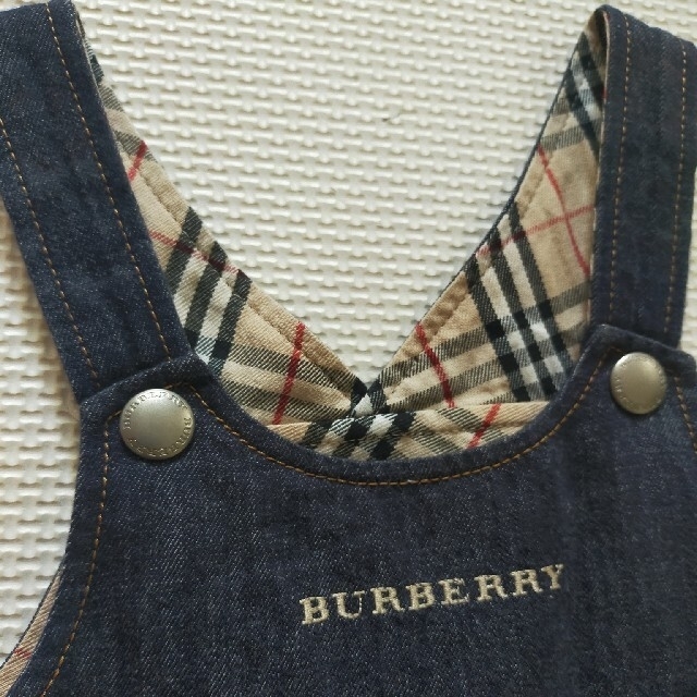 BURBERRY - 売り切れバーバリー　デニムジャンパースカート