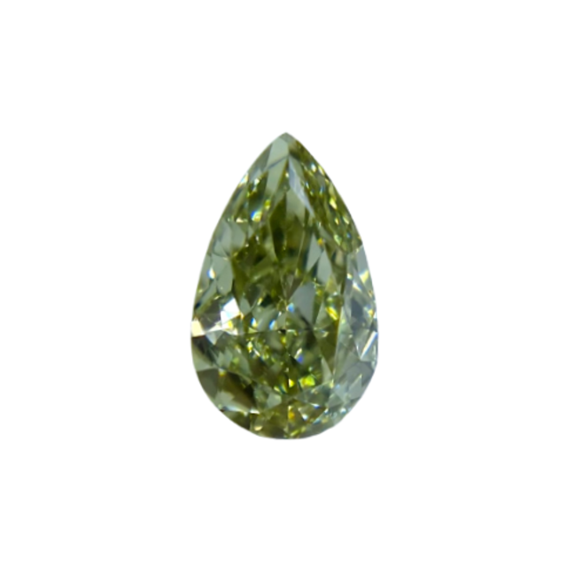 FANCY GRAYISH YELLOW GREEN 0.280ct PS - その他