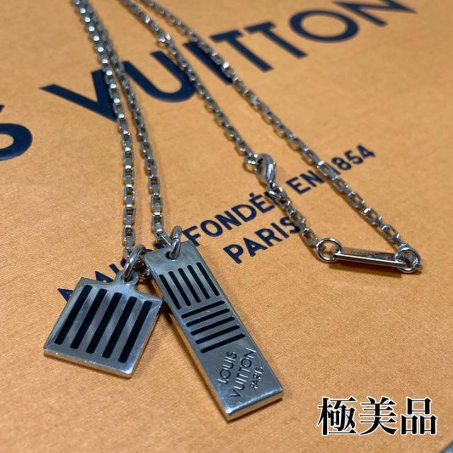 2021 LOUIS VUITTON ルイヴィトン コリエ ダミエカラーズ ネックレス