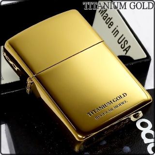 ジッポー(ZIPPO)の『送料無料』新品◇ZIPPO◇TITANIUM GOLD◇金タンク◇ジッポ(タバコグッズ)