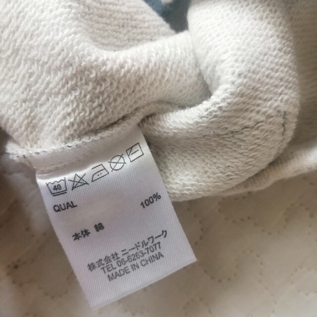 NEEDLE WORK SOON(ニードルワークスーン)のohana様専用 NEEDLE WORKS 裏毛カーディガン 90㎝ キッズ/ベビー/マタニティのキッズ服男の子用(90cm~)(カーディガン)の商品写真