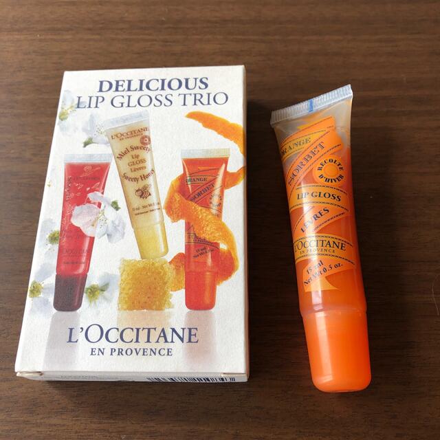 L'OCCITANE(ロクシタン)の【新品】ロクシタン　オレンジリップグロス最終値下げ！ コスメ/美容のベースメイク/化粧品(リップグロス)の商品写真