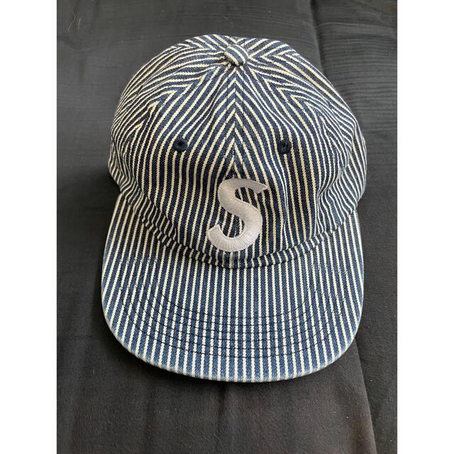 SUPREMEWASHED DENIM S LOGO 6-PANEL CAPロゴのサムネイル