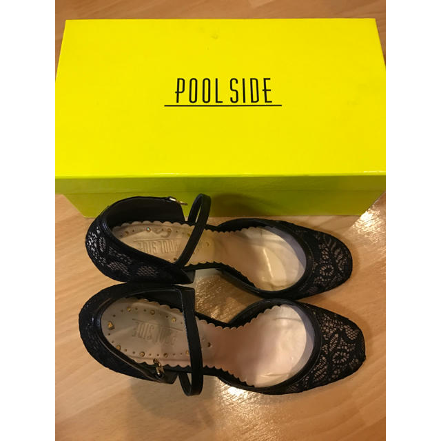 POOL SIDE(プールサイド)のレースパンプス レディースの靴/シューズ(ハイヒール/パンプス)の商品写真