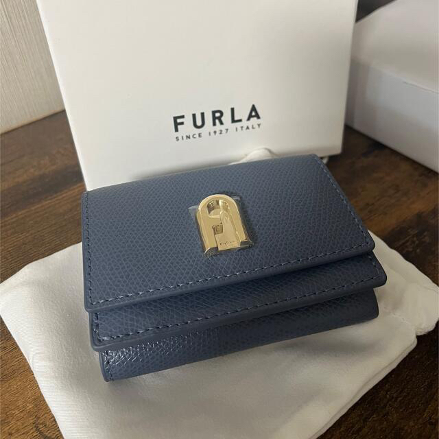 【在庫処分】 FURLA ブルー レディース 財布 財布