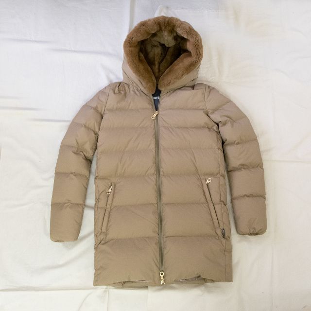 新品】DUVETICA(デュベティカ) ラビットファー ロングダウンコート