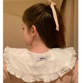 エピヌ(épine)のepine 付け襟　つけ襟　épine label frill collar(つけ襟)