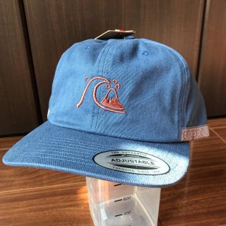 クイックシルバー(QUIKSILVER)のQUIKSILVER クイックシルバー ベースボールキャップ 野球帽 ブルー(キャップ)