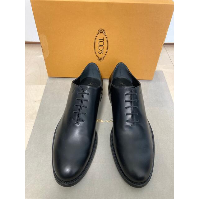 最先端 新品 TOD´S （トッズ）紳士用 ビジネスシューズ 黒色 ブラック 靴