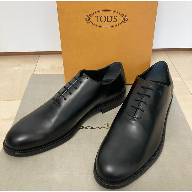 TOD'S(トッズ)の新品　TOD'S （トッズ）紳士用 ビジネスシューズ　黒色　ブラック メンズの靴/シューズ(ドレス/ビジネス)の商品写真