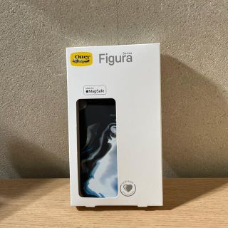 アイフォーン(iPhone)の美品　OtterBox Figura Series Case ブラック/ホワイト(iPhoneケース)