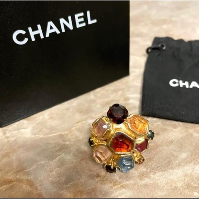 CHANEL ヴィンテージリング　グリポア　GP