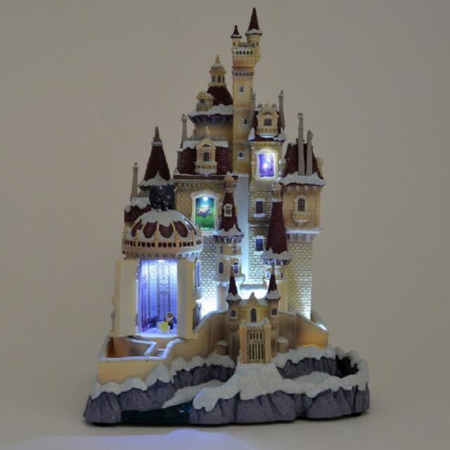 美女と野獣 フィギュア 城 Disney Castle Collectionフィギュア