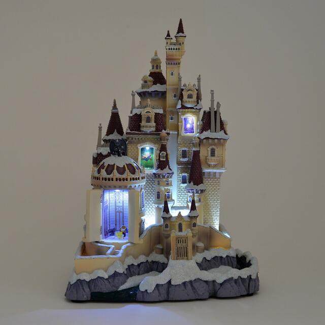 美女と野獣 フィギュア 城 Disney Castle Collection