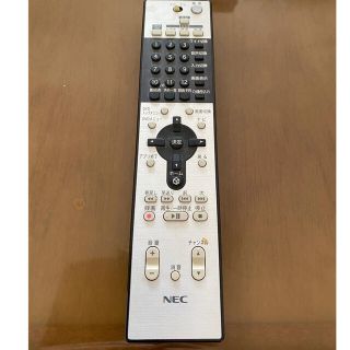 エヌイーシー(NEC)のNEC テレビリモコン 中古 動作未確認(テレビ)